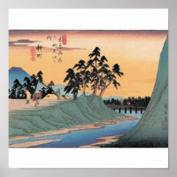 Shinmachi, Japon. L'arrière - plan du mont Fuji.