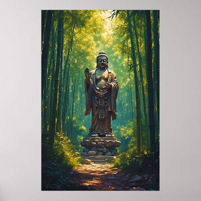 Affiche Shinrin no Hotoke (Bouddha de la Forêt) (Devant)