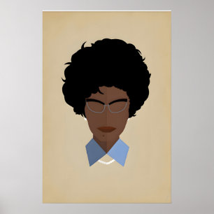 Affiche Shirley Chisholm, icône des femmes noires qui font