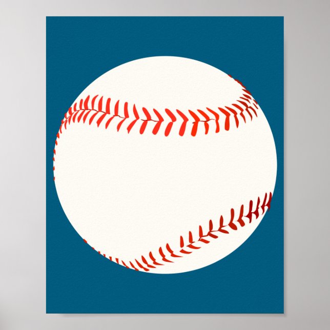 Affiche Shirt Baseball (Devant)