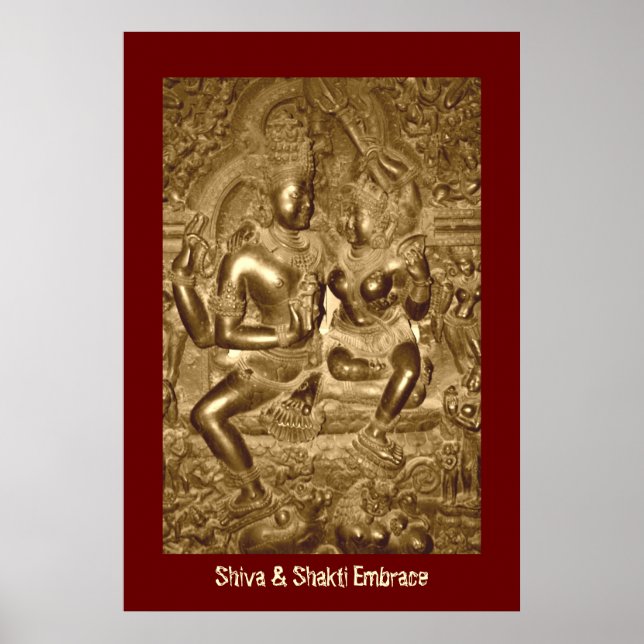 Affiche Shiva & Shakti Embrace (Devant)