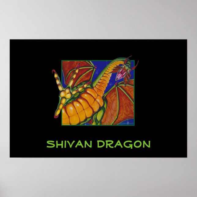 Affiche Shivan Dragon (Devant)