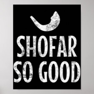 Affiche Shofar si bon Rosh Hashanah Nouvel An juif 2019