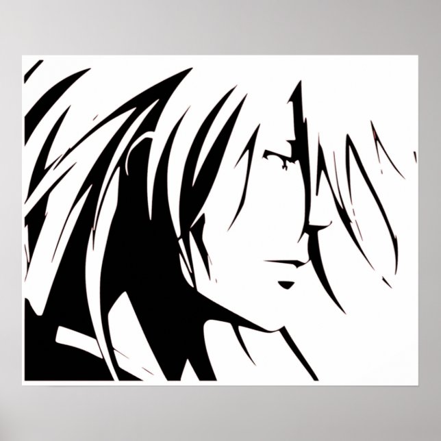 Affiche Shogo Makishima PsychoPass (Devant)