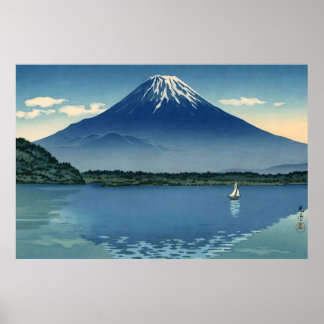 Affiche Shoji Lake-Tsuchiya Koitsu