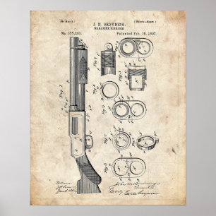 Affiche Shotgun Patent
