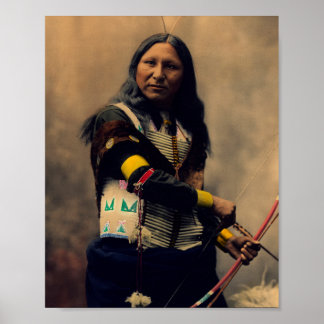 Affiche Shout At Oglala Sioux 1899