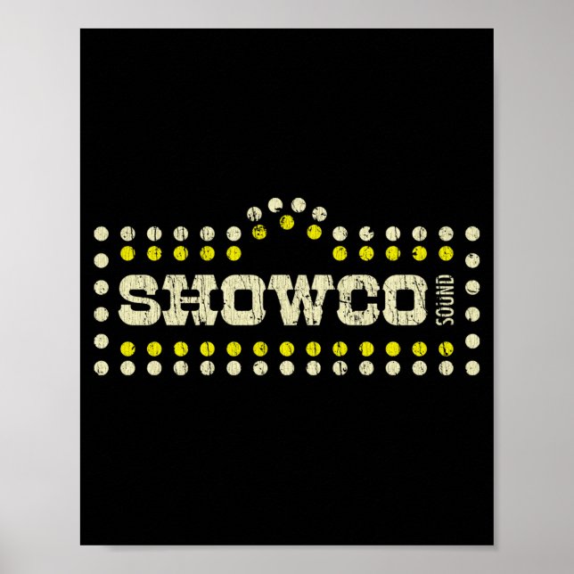 Affiche Showco Sound 1970  (Devant)