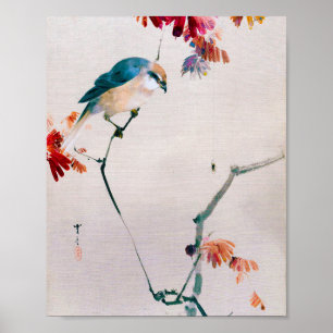 Affiche Shrike et Spider à tête molle, Watanabe Seitei