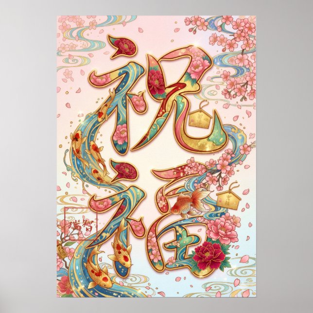 Affiche Shukufuku: Blessing & Prosperity Art260050250 (Devant)