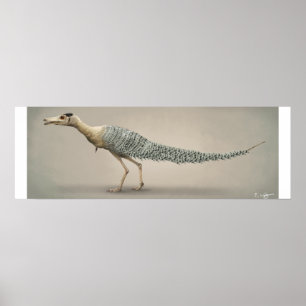 Affiche Shuvuuia grandeur nature