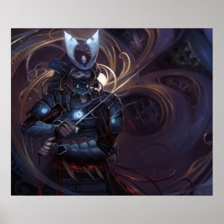 Affiche SHWANN : Le DJ Futuriste Samurai