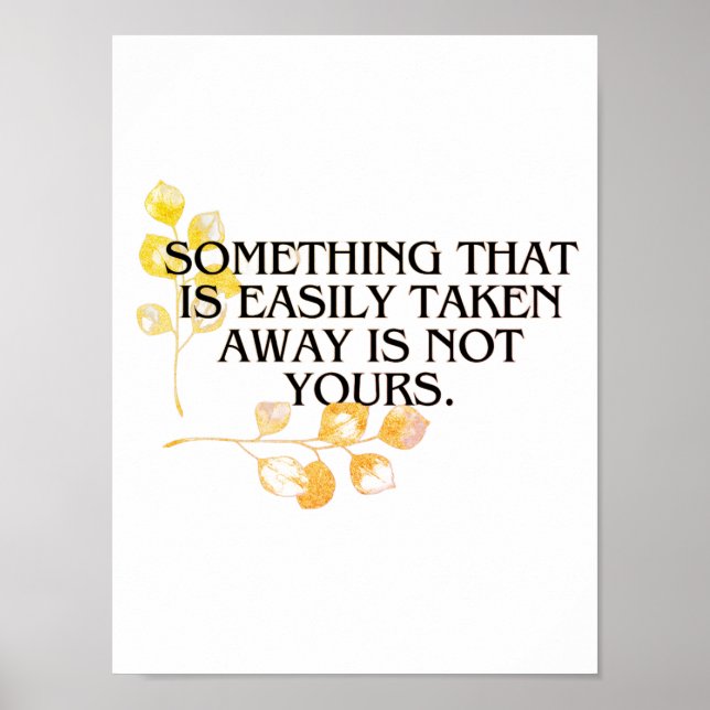 Affiche si c'est facile à prendre, ce n'était jamais votre (Devant)