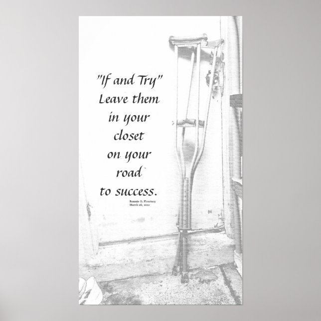 Affiche Si et essayer (Devant)