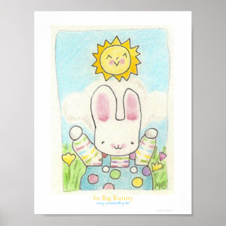 Affiche Si Gros Lapin