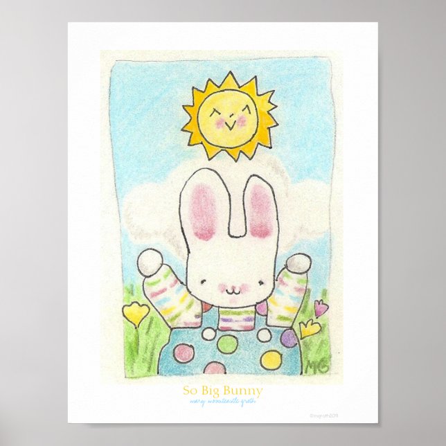 Affiche Si Gros Lapin (Devant)