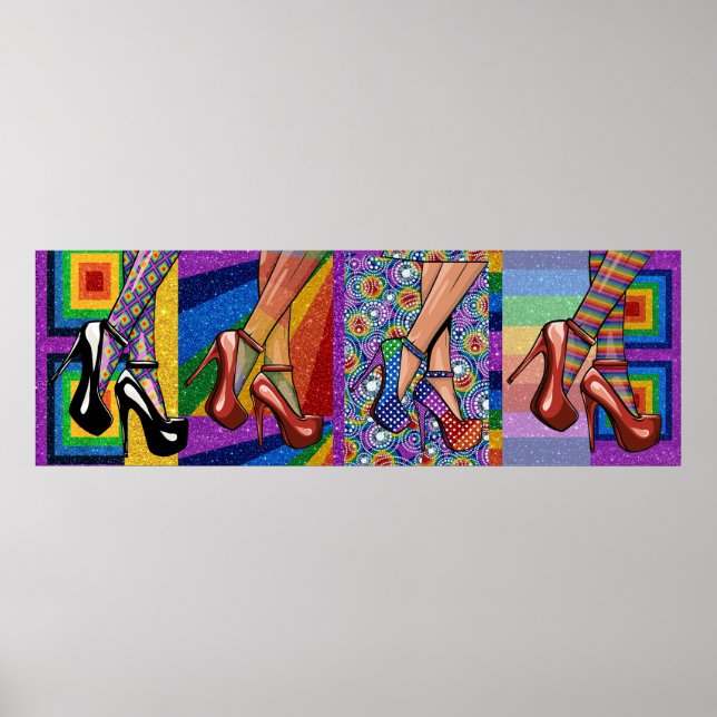 Affiche Si la chaussure convient ... (Devant)