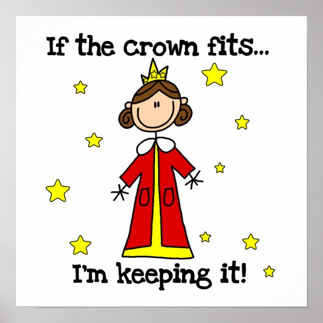 Affiche Si la Couronne convient (Devant)