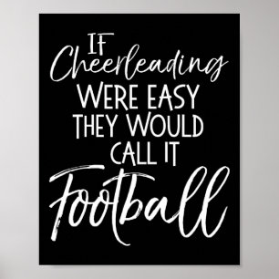 Affiche Si les cheerleaders étaient faciles, on appellerai