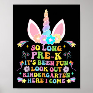 Affiche Si Longue Pré-K Graduation Maternelle Ici Je Viens