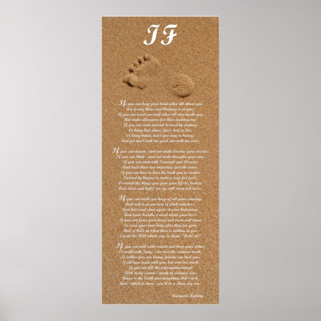Wallbuddy – Poster Con Poesia 'If' Di Rudyard Kipling In Francese – Stampa Giclée 30x40 Cm Su Carta Premium (Lavagna Nera) - 2