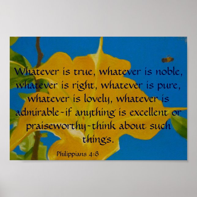 Affiche Si Tout est Excellent ou Louable (Devant)