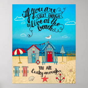 Posters Affiches Toiles De Citation Coquillage Zazzle Fr