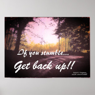 AFFICHE "SI VOUS ÉTUDIEZ, RETOURNEZ"