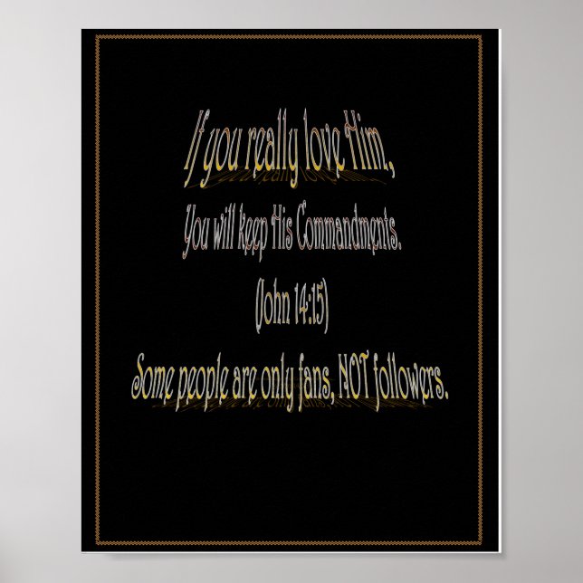 Affiche Si vous l'aimez vraiment (Devant)