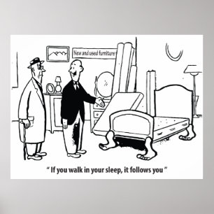 Affiche Si vous marchez dans votre sommeil, l'Humour, drôl