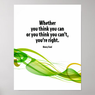 Affiche Si Vous Pensez Pouvoir Citer Motivationnelle
