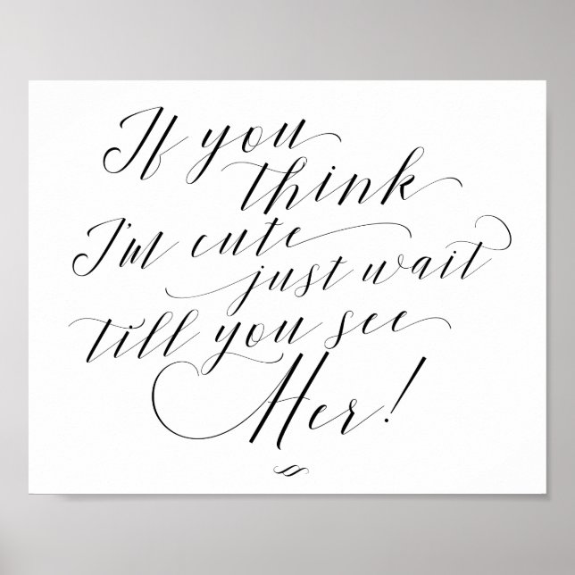 Affiche Si vous pensez que je suis mignon, attendez le Mar (Devant)