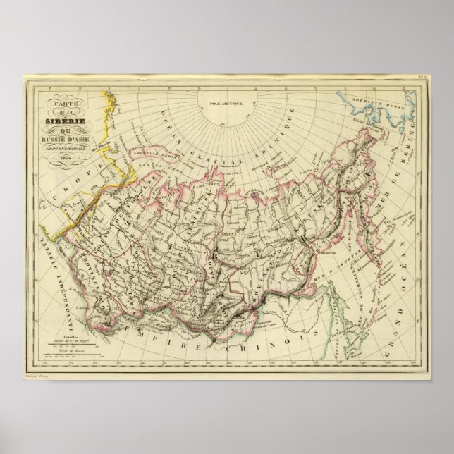 Affiche Sibérie (Devant)