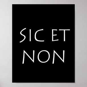Affiche sic et