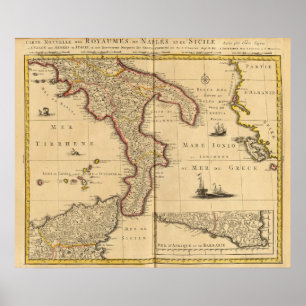 Affiche Sicile Italie