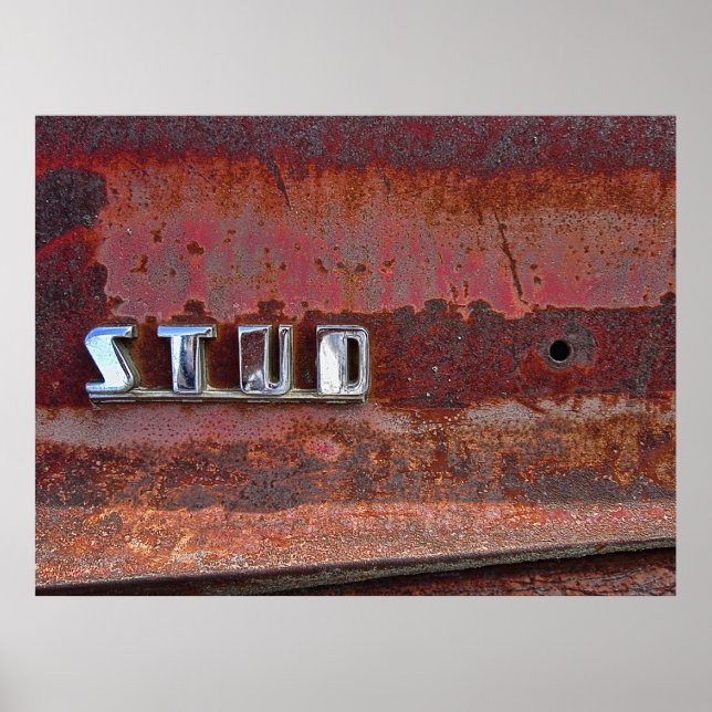 Affiche SIDE PANEL STUDEBAKER EMBLEM  1940's (Devant)