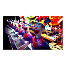 Sideshow Alley Laughing Clowns