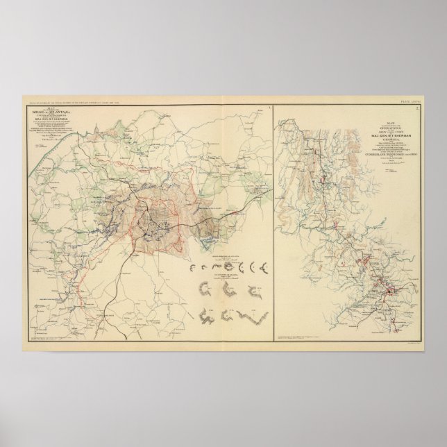 Affiche Siège d'Atlanta (Devant)