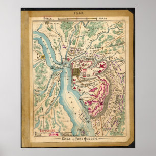 Affiche Siège de Port Hudson