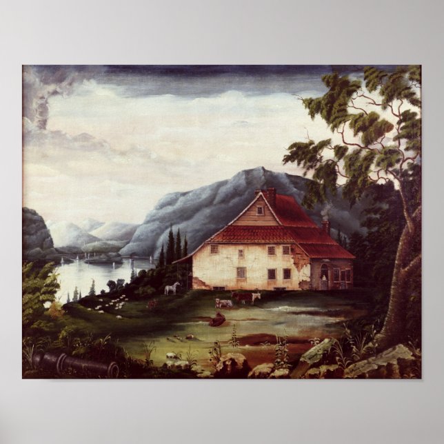 Affiche Siège de Washington à Newburgh (Devant)