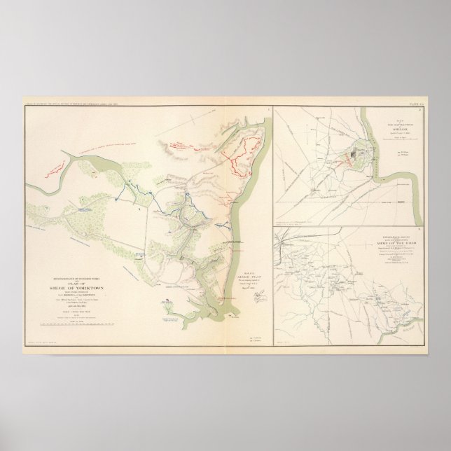 Affiche Siège de Yorktown (Devant)