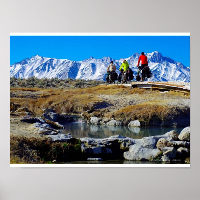 Affiche Sierra Nevada, Californie, États-Unis (Devant)