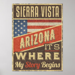 Affiche Sierra Vista Arizona