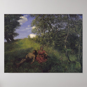 Affiche Sièste, 1889