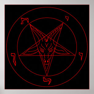 Affiche Sigil de Baphomet
