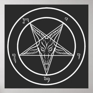Affiche Sigil de Baphomet CoS 61cm