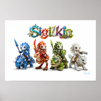 Affiche Sigilkin — Deuxième Légion de Cavaliers