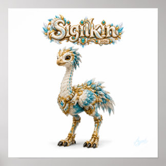 Affiche Sigilkin — Plumaris