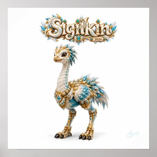 Affiche Sigilkin — Plumaris (Devant)
