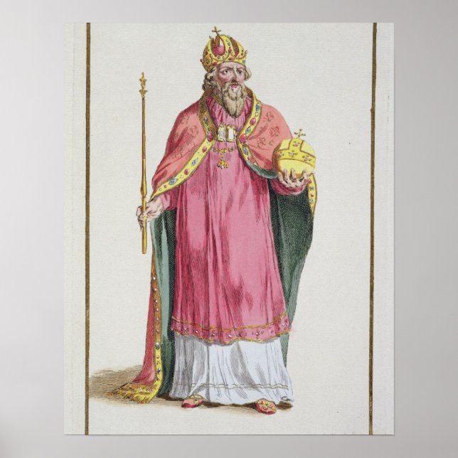 Affiche Sigismund (1368-1437) Saint-Empereur romain (1433- (Devant)